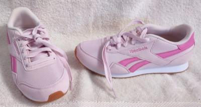 Womens Reebok Pink Classic Jogger Sneakers Size 7 From 2020