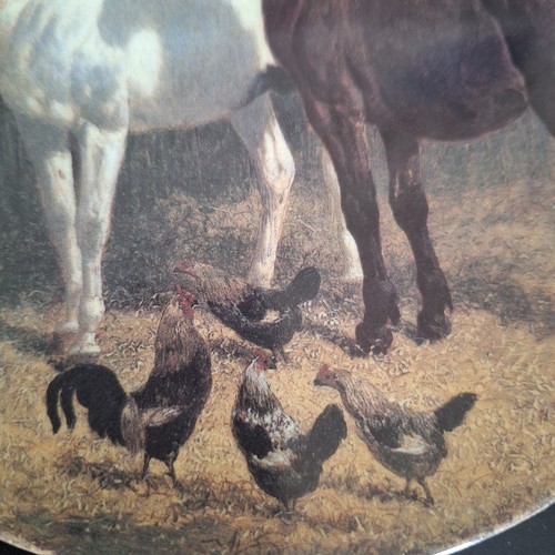 Royal Doulton Plate Horse Drinking At The Trough Plate No 3588 A - Picture 3 of 8