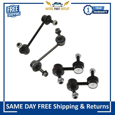 New Front Rear Sway Bar Stabilizer Link Kit LH RH Set of 4 For 1997-01 Honda