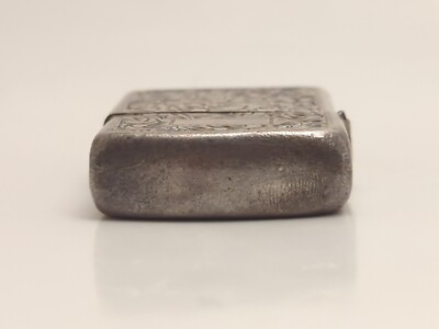 REAL ANTIQUE, 1940's Sterling Silver (.950) Hand Engraved Japanese