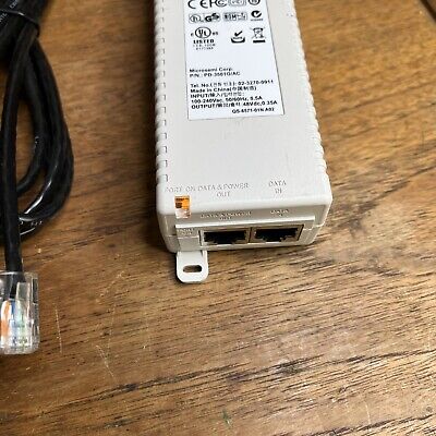 Shoretel PD-3501G 48V 0.35A Gigabit PoE AC Adapter 3501G 300-1023-03