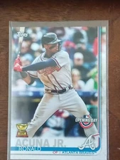 2019 Topps Opening Day #51 Ronald Acuna Jr. Braves Rookie Cup 