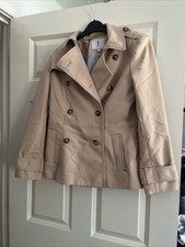 Jasper Conran Jacket Trench Coat Size 10