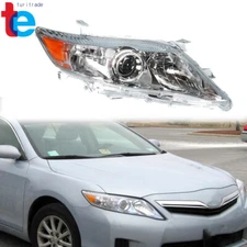 For 2010 2011 10 11 Camry Chrome Headlight Headlamp Right RH Head Light Lamp