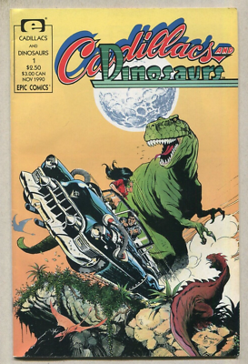 Cadillacs And Dinosaurs Set 1-5 VF- 1990 Epic Comics CBX1F | eBay