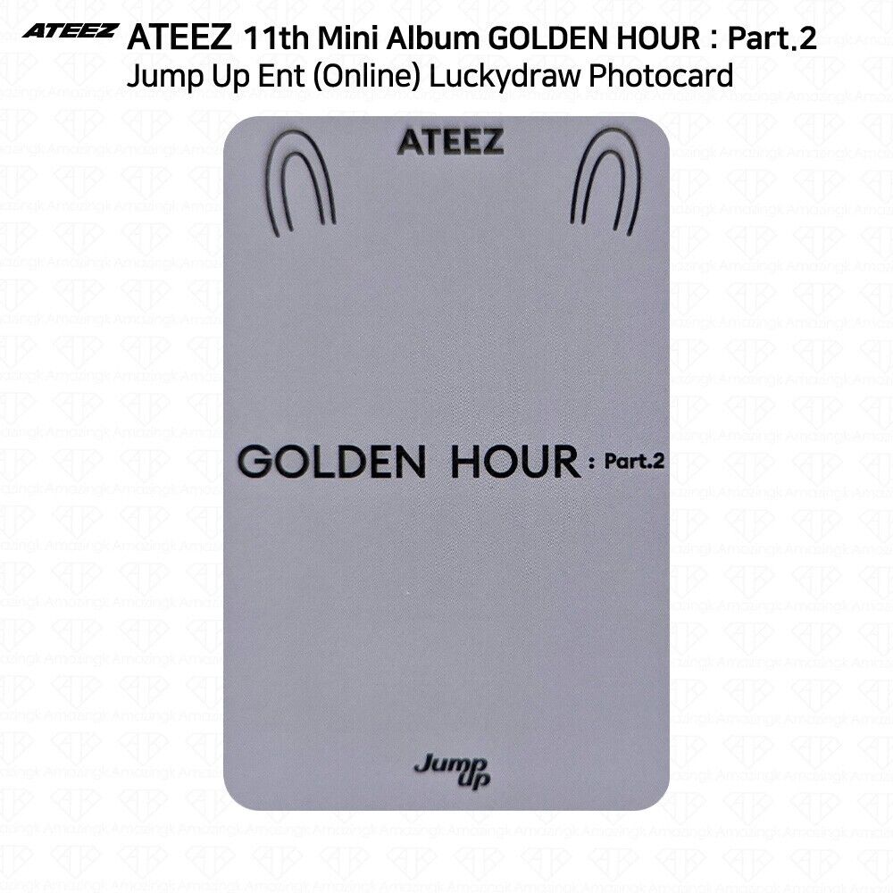 ATEEZ The 11th Mini Album Golden Hour Part.2 Jump Up ATEEZ The 11th Mini Album Golden Hour Part.2 Jump Up