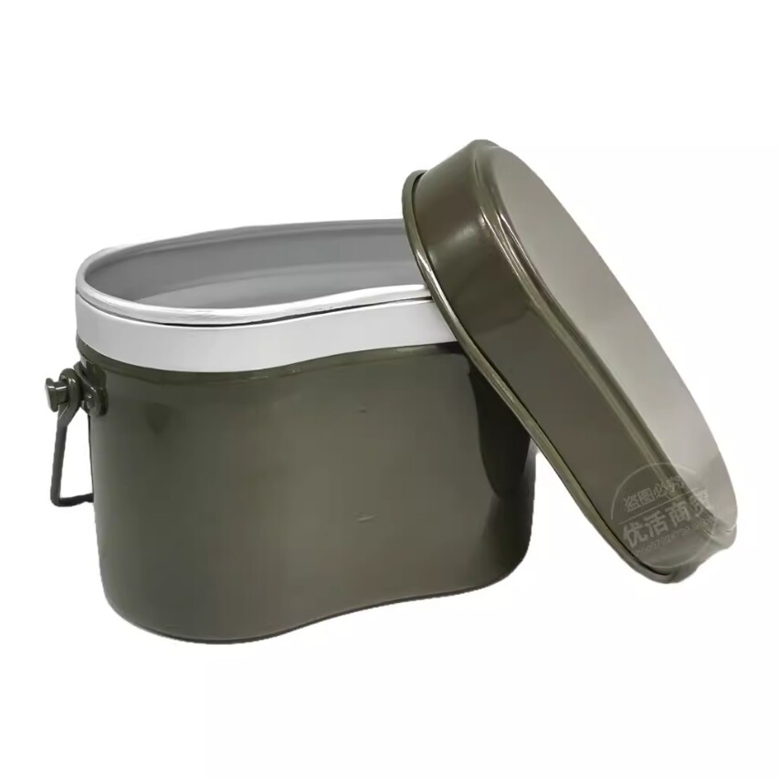 WWII Military ARMY M31 Mess Tin Canteen Outdoor Bento Lunch Box