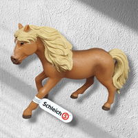 Schleich® 13943 Islandpony Hengst Pferd Bauernhof Neu Mit Schleich® Fahne