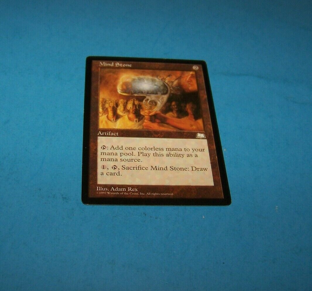 Magic The Gathering    Weatherlight  1997      Artifact Mind Stone