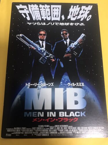 Cartolina invito uomo in nero (1997)/anteprima premium Giappone - Foto 1 di 2