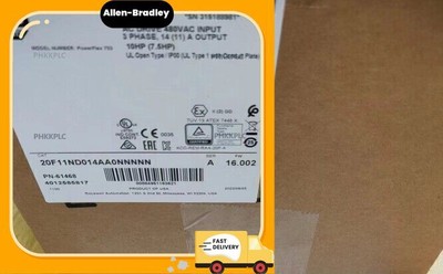 New Sealed Allen-Bradley 20F11ND014AA0NNNNN Powerflex 753 AC Drive