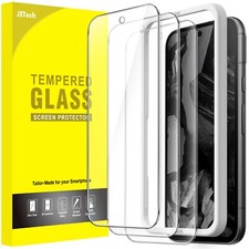JETech Screen Protector for Google Pixel 8a with Easy Installation Tool, 3-Pack