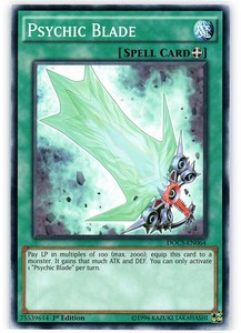 Psychic Blade - DOCS-EN064 - Common - 1st Edition x3 - Near Mint