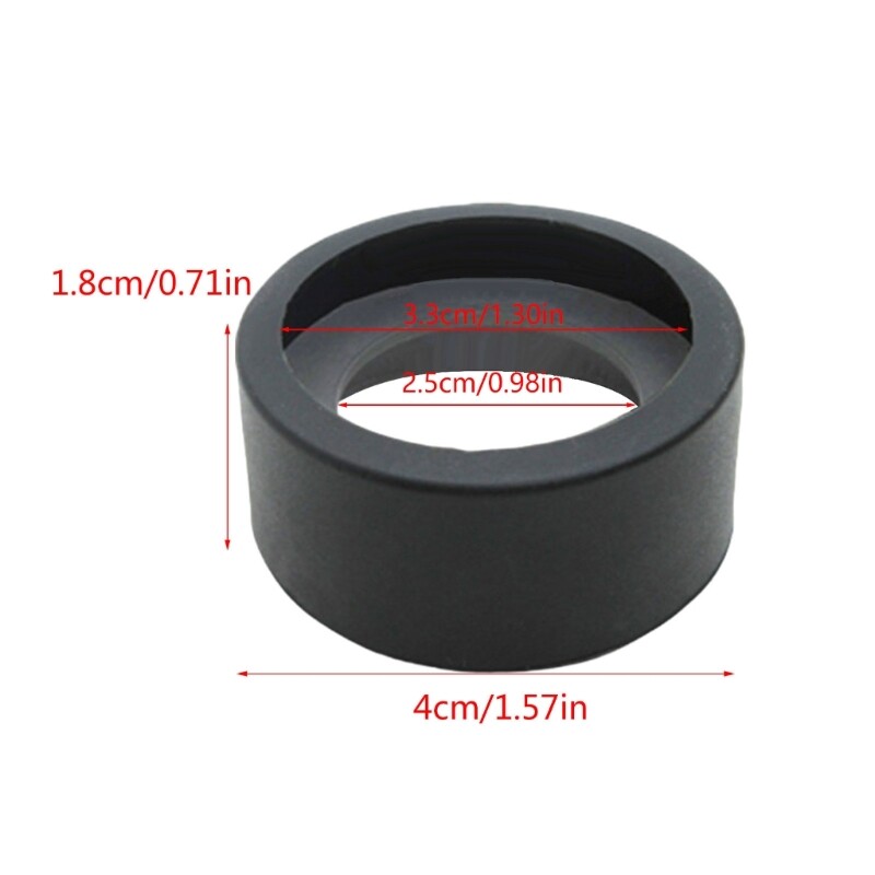 Microscopes Rubber EyepieceCoverGuard Soft Eyepiece Shield Biological Binoculars