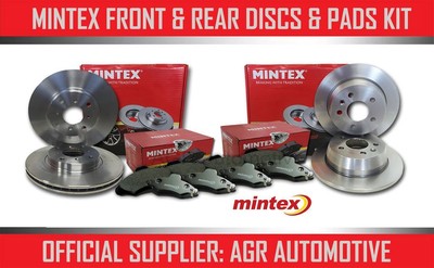 REAR DISCS AND PADS FOR AUDI A4 2.0 2004-08 MINTEX FRONT