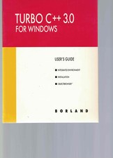 Borland Turbo C  Version 3.0 for Windows User Guide  SC, 1991 