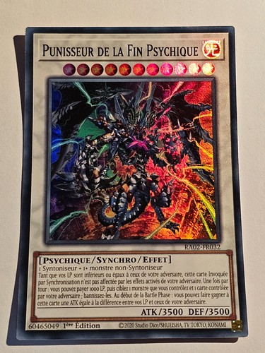 Psychic End Punisher (V.1 - Super Rare)●YUGIOH●RA02●FRENCH●1st●NM●Y30 - Picture 1 of 2