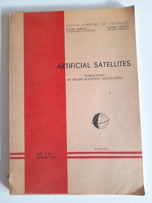 Künstliche Satelliten, Veröffentlichung polnischer wissenschaftlicher ..Vol.3 Nr.1 1967