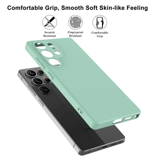 Hülle + Displayschutzfolie für Samsung Galaxy S25/S25 Plus/S25 Ultra Silikon Case - Bild 20 von 44