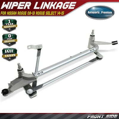 Front Windshield Wiper Linkage for Nissan Rogue 2008-2013 Rogue Select 2014-2015