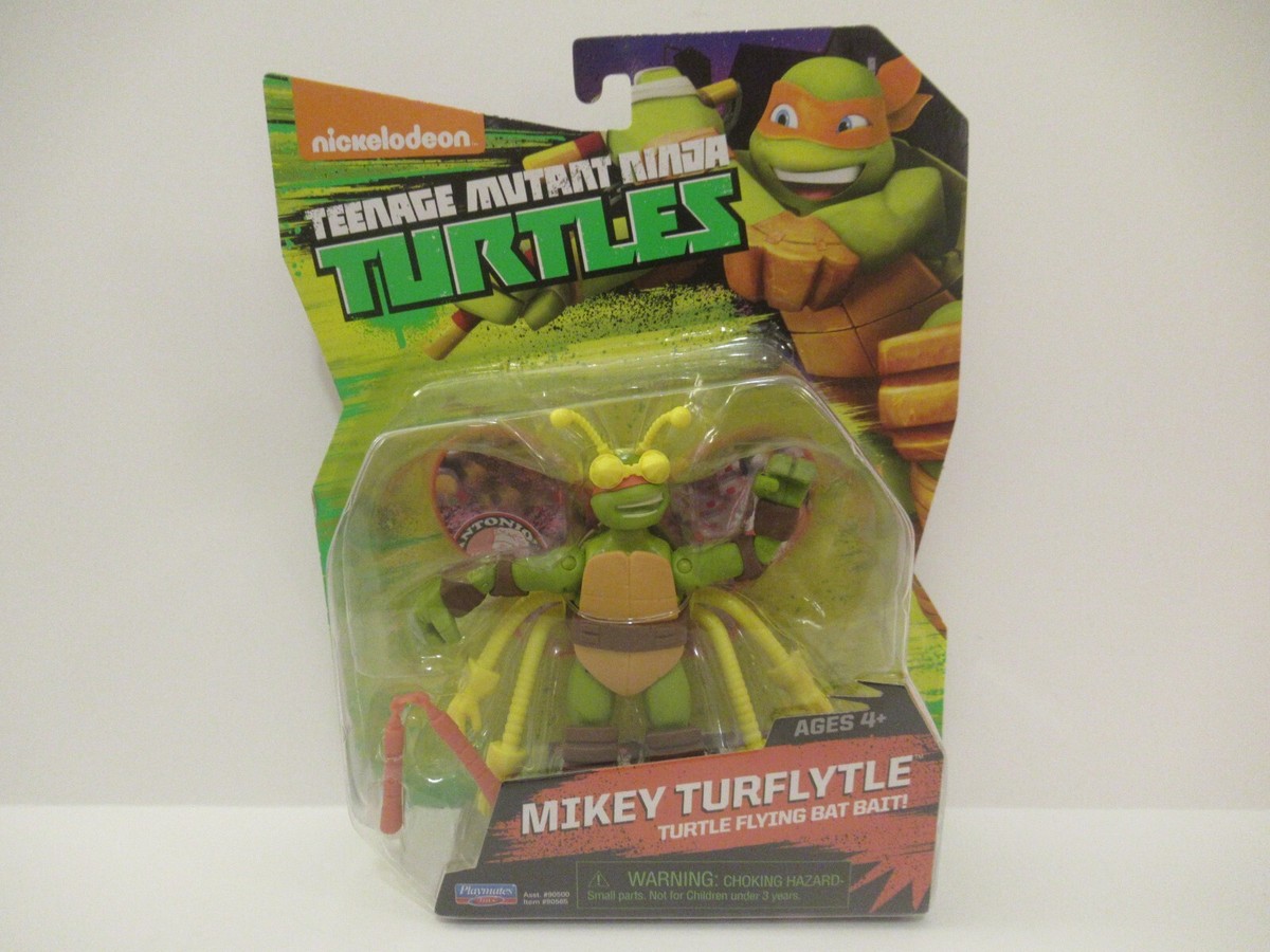 Teenage Mutant Ninja Turtles TMNT Nickelodeon Action Figure Mikey  Turflytle