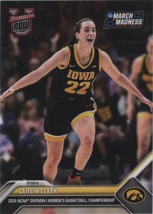 2023-24 Bowman U Now Ncaa March Madness - Caitlin Clark #1