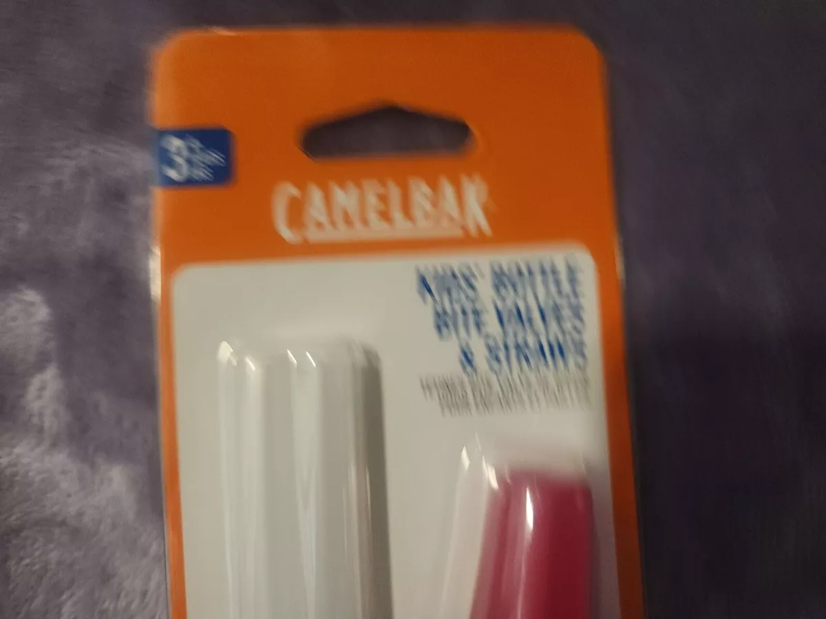 CamelBak Bite Valves and Straws for Kids Bottles - Pink