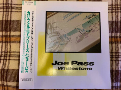  Joe Pass    Whitestone  - JAPAN MN WAX!  Vinyl LP OBI