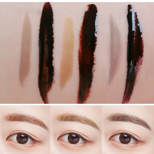 HENNA EYEBROW EYELASH TINT Long Lasting Full Kit Dye Cream Brown Black Graphite - Picture 3 of 15