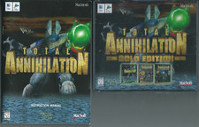 Total Annihilation Gold Edition (Apple, Mac, 1999, w/ Extra Manual) New