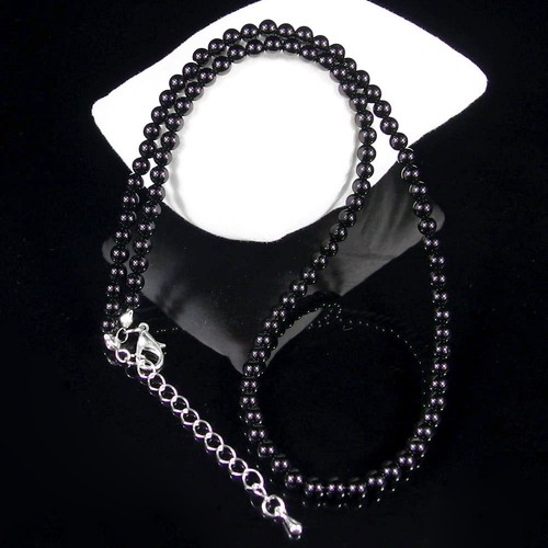 Kristall Edelstein Perlenkette 4mm Jaspisopal Achat Quarz Amethyststein - Bild 18 von 91