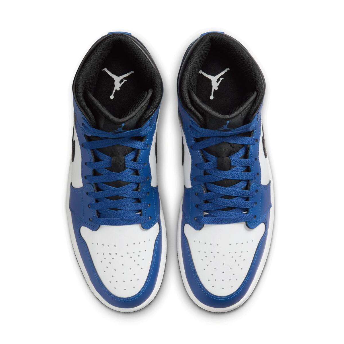 Nike Air Jordan 1 Mid Game Royal Black White DQ8426-402 US Nike Air Jordan 1 Mid Game Royal Black White DQ8426-402 US