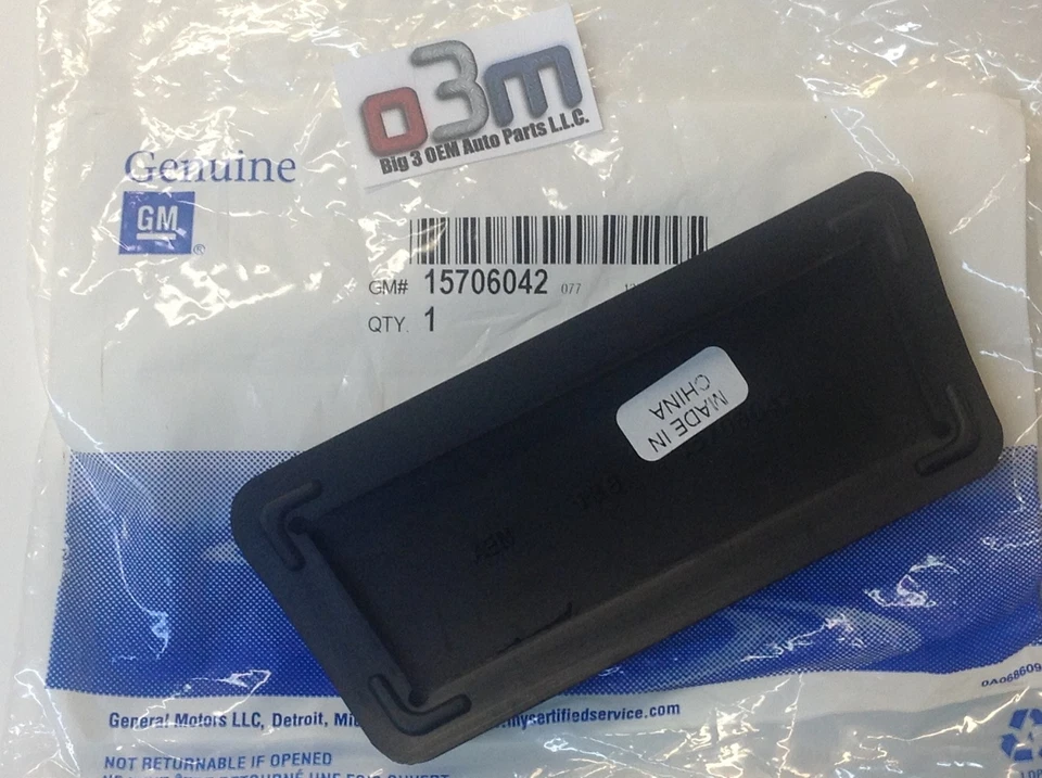 Almohadilla de pedales de freno Chevrolet Silverado Tahoe GMC Sierra Cadillac Escalade nueva OEM Foto 2 de 2