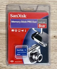 SanDisk 8GB Memory Stick PRO Duo MagicGate Sony PSP Camera NEW SEALED