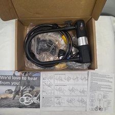 Lock with Cable  Via Velo Heavy Duty Bicycle U Lock 14mm Shackle and 10mm NEW
