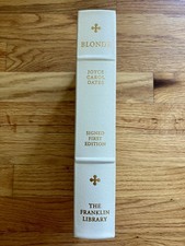 Product Image: Blonde by Joyce Carol Oates Signed First Edition Franklin Library Leather Bound