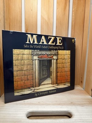 Maze:A Riddle in Words and Pictures by Christopher Manson LAST SEALED BRAND NEW