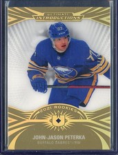 2021-22 Ultimate Collection Ultimate Introductions Gold #UI88 J.J. Peterka 33/49