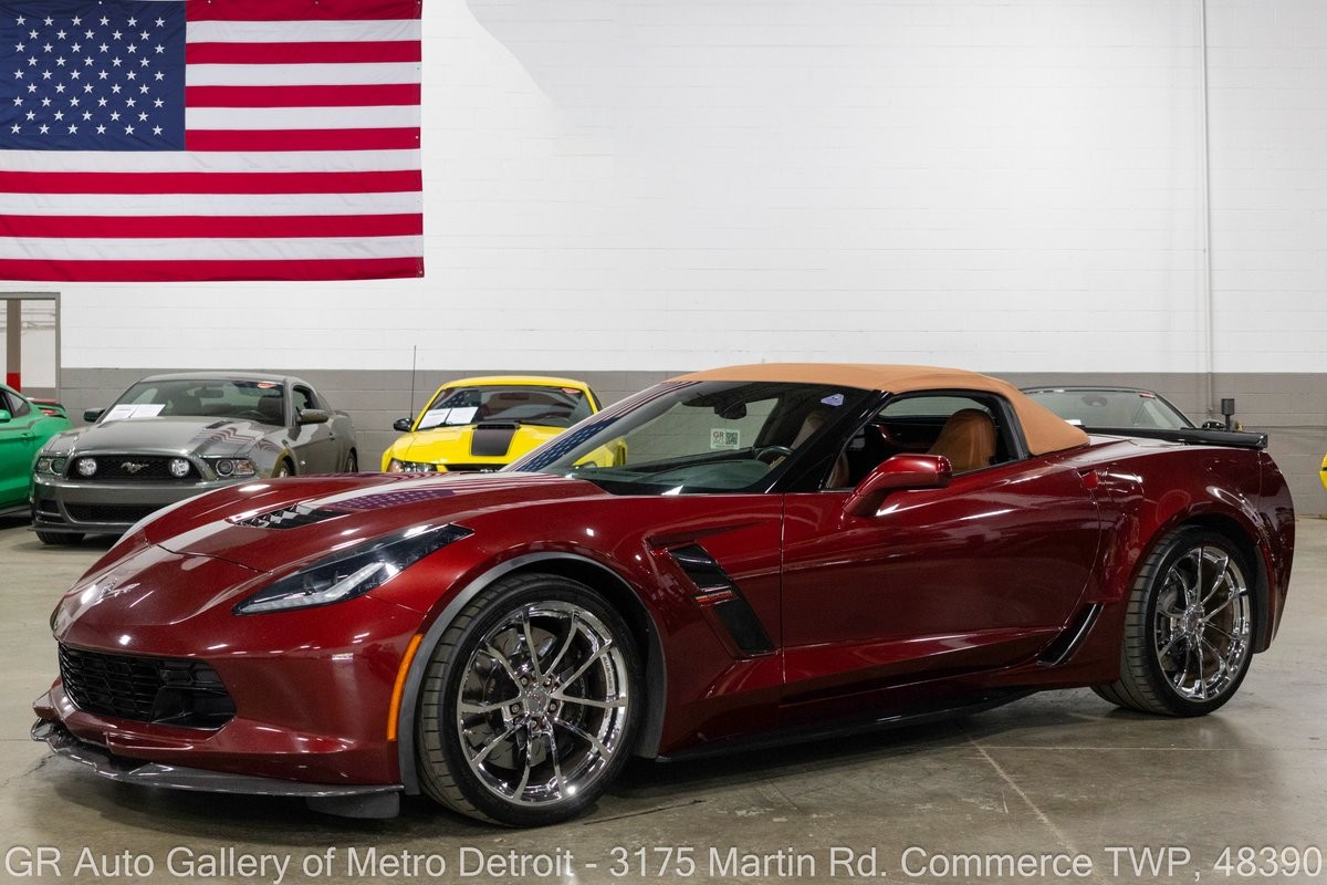 2017 Long Beach Red Chevrolet Corvette   | C7 Corvette Photo 3