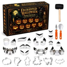 33PCS Halloween Pumpkin Carving Kit Molds Tools Set NEW