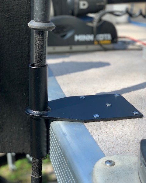 SHALLOW WATER ANCHOR BRACKET FOR PONTOON/FISHING BOAT