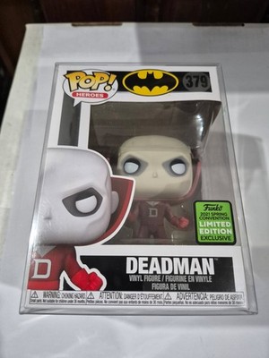 Funko POP! Heroes Batman #379 DEADMAN, Limited- Exclusive- In Protector, OT10
