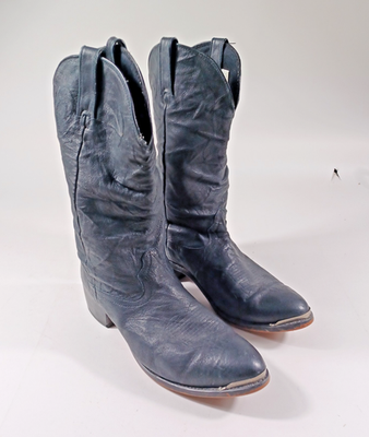 Durango Black Leather Slouch Western Boots SW5600 Metal Toe  display picture 3