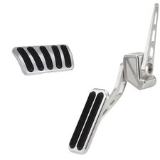 Lokar Throttle Pedal Assembly And Long Brake Pedal Cover Chevy C10 67-70 Brus...