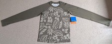 Columbia Unisex Kid XSmall Multicolor PolyesterBlend LongSleeve Sunguard Shirt24