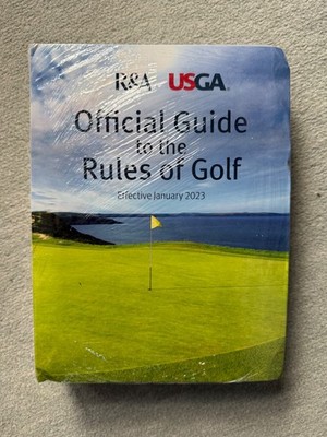 Official Guide to the Rules of Golf | Handbuch Golfregeln | Englisch | 2023