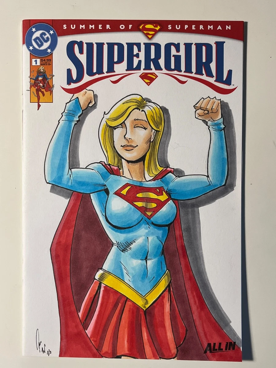 supergirl sketch products for sale | eBay