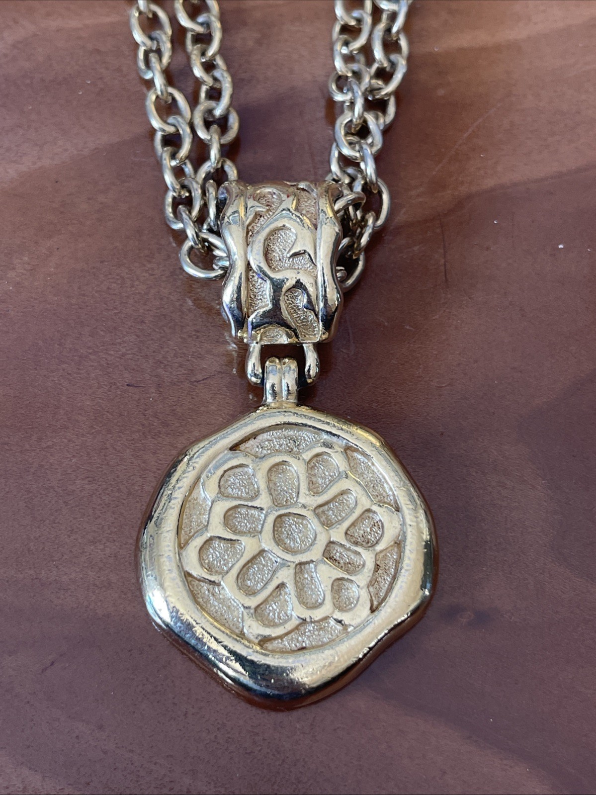 Beautiful GIVENCHY signed chunky Multi Strand  go… - image 2