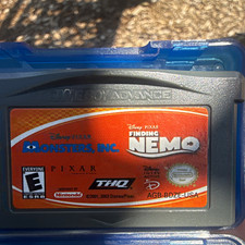 THQ Finding Nemo & Monsters, Inc. Nintendo Game Boy Advance GBA NTSC-U/C E