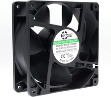 EC Motor Cooling Fan, 120mm Fan, 120mm 38mm AC 110V 115V 120V 220V 240V, Dual
